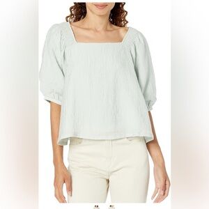 Club Monaco Light Green Blouse